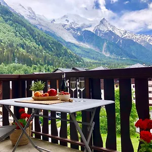 Mont Blanc 43, Vue Mont Blanc , Balcon, Parking Apartment Chamonix